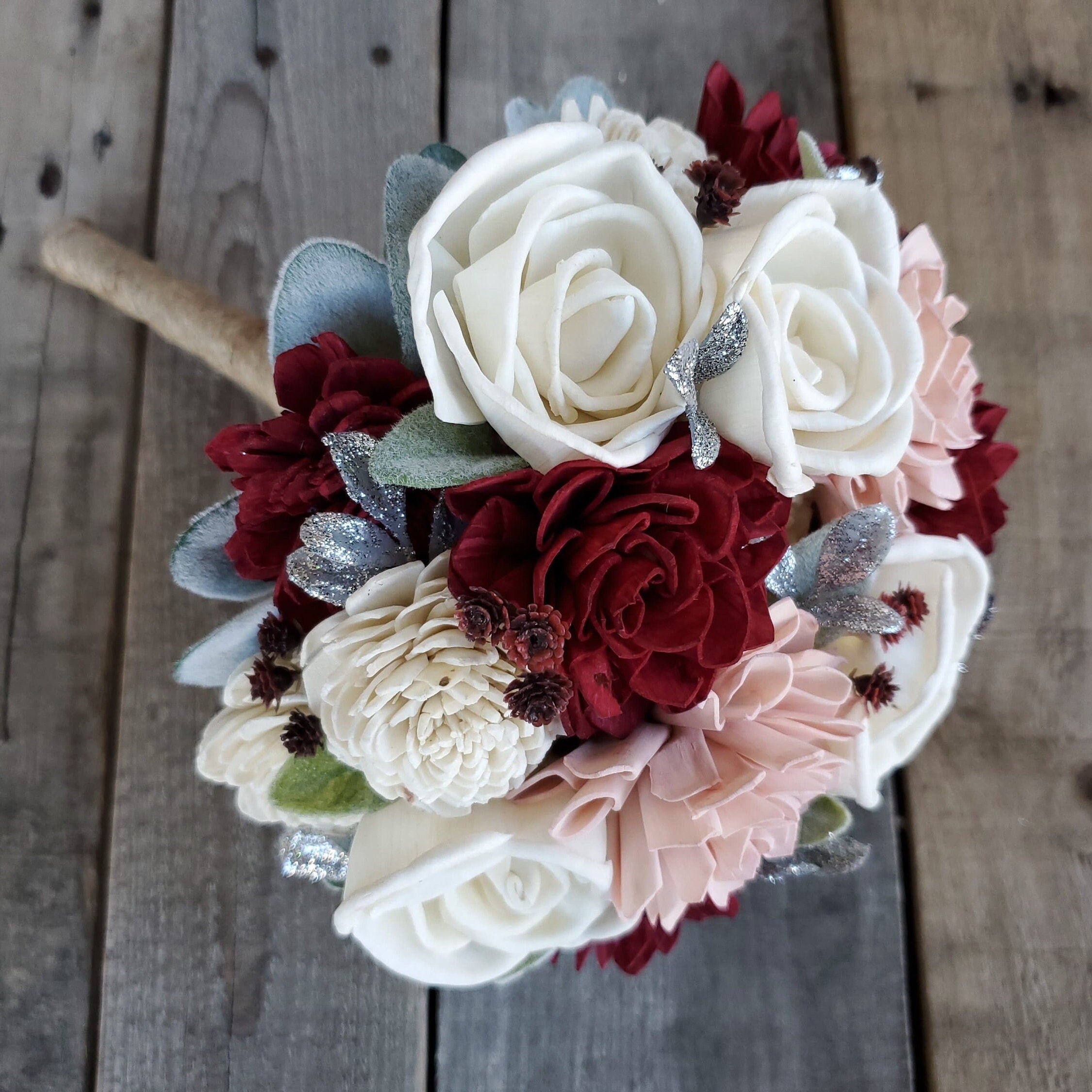 Cascade bridal bouquet, Wedding Flower Bouquet, Wedding Flowers, Bridal authentic Bouquet, Burgundy Bouquet, Bridesmaid Bouquet, Burgundy Flowers.